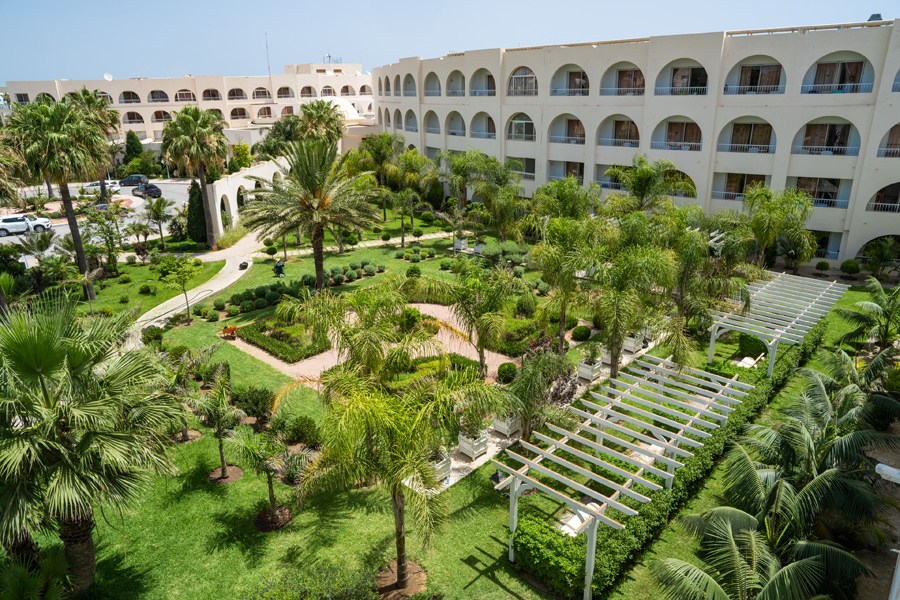 Chambre vue jardin