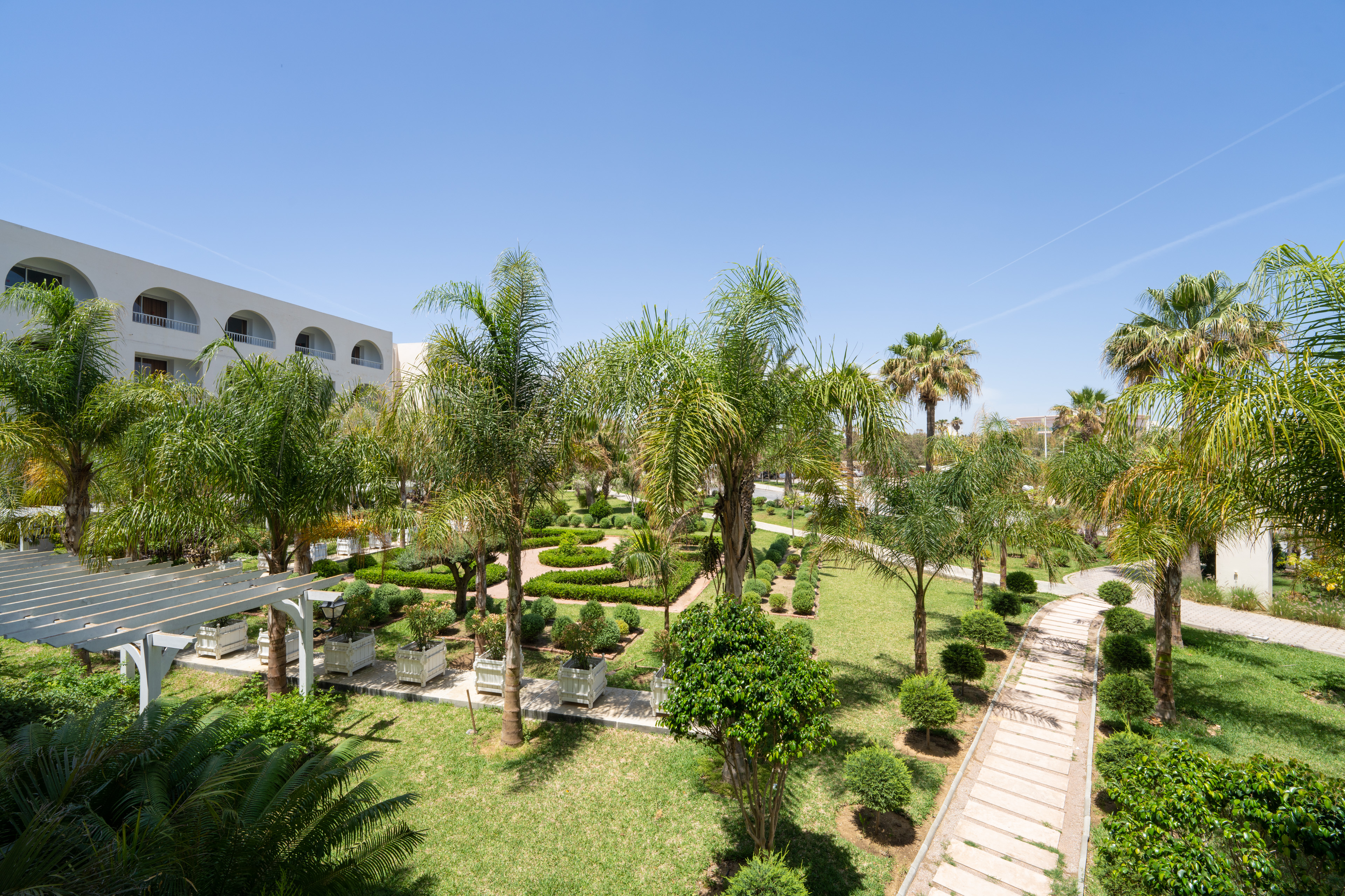 Chambre vue jardin